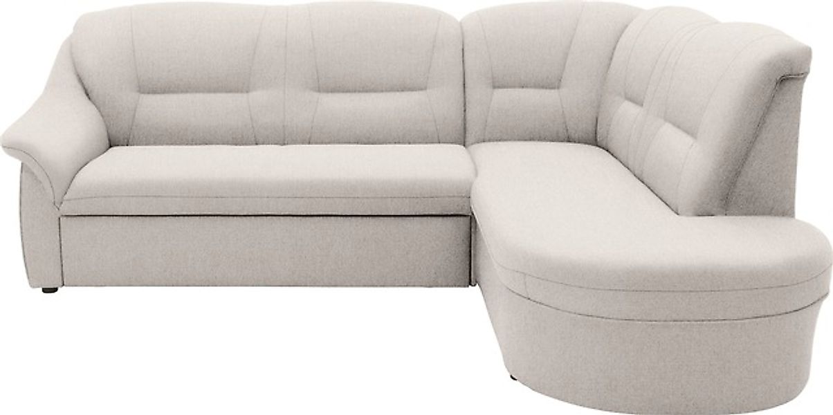 DOMO collection Ecksofa »Faenza für kleine Räume, Stellmaße 232,176cm, komf günstig online kaufen