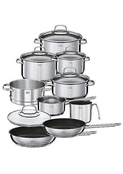 RÖSLE Topf-Set »ELEGANCE« Set, Bratentopf 20cm, Kochtopf 16/20/24 cm, Kasse günstig online kaufen