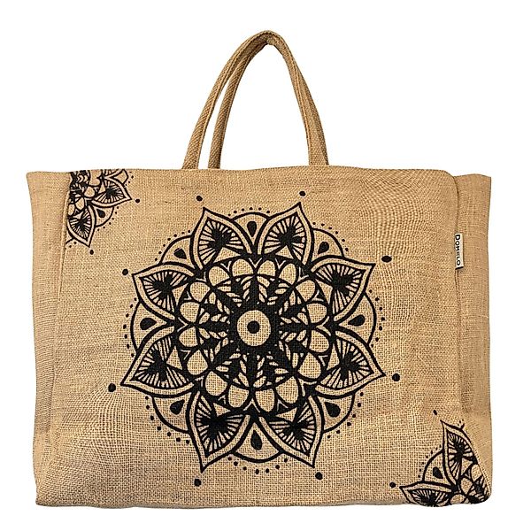 Domelo Einkaufsshopper Jute Einkaufskorb, Vegan Einkaufstasche, günstig online kaufen