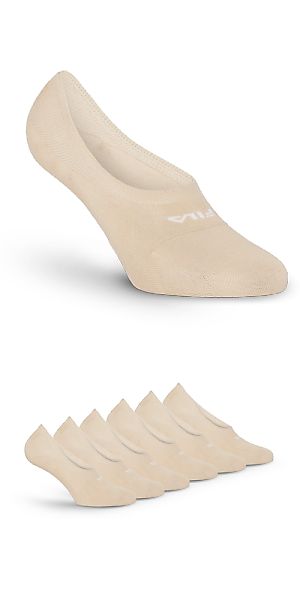 Fila Füßlinge "UNISEX GHOST SOCKS SILICONE HEEL INSIDE", (6 Paar), mit Logo günstig online kaufen