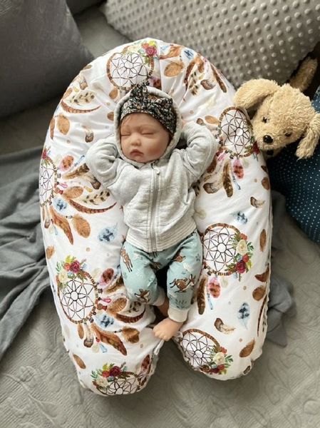 Loolay Stillkissen MINKY/ Baumwolle Seitenschläferkissen GRAU günstig online kaufen