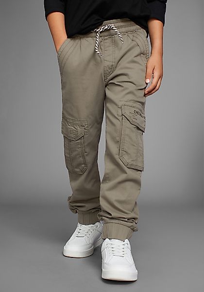 DELMAO Cargohose in bequemer Schlupfform, mit günstig online kaufen