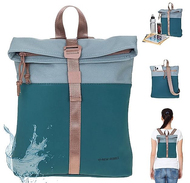 NEW REBELS Freizeitrucksack Damen klein Rucksack Handtasche Tasche, Reise F günstig online kaufen