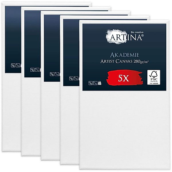 Artina Akademie Keilrahmen 50x80cm FSC 5tlg günstig online kaufen