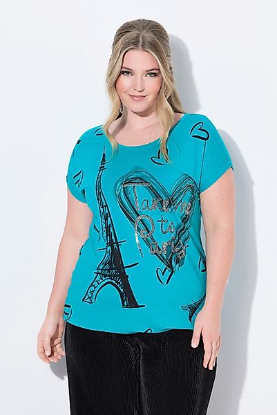MIAMODA T-Shirt T-Shirt Komfort Fit Paris/Herz-Druck günstig online kaufen