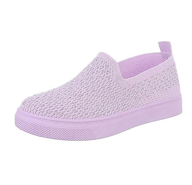 Ital-Design Damen Low-Top Freizeit Slipper (88843594) Flach Sneakers Low in günstig online kaufen