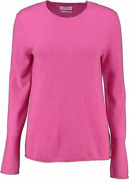 FYNCH-HATTON Rundhalspullover FYNCH HATTON Rundhals-Pullover pink aus hochw günstig online kaufen