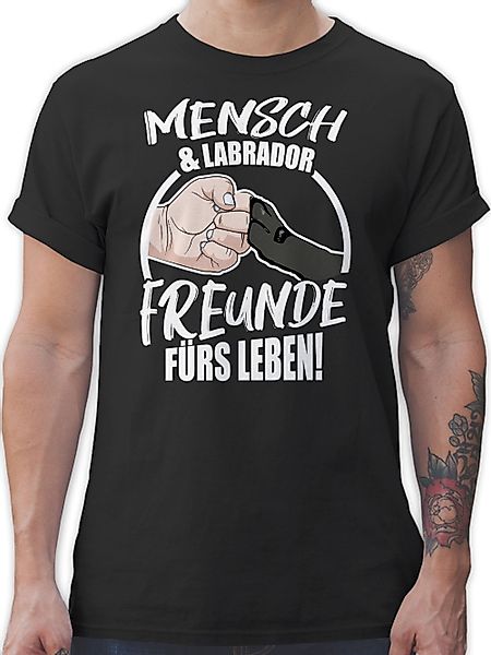 Shirtracer T-Shirt Mensch & Labrador Freunde günstig online kaufen