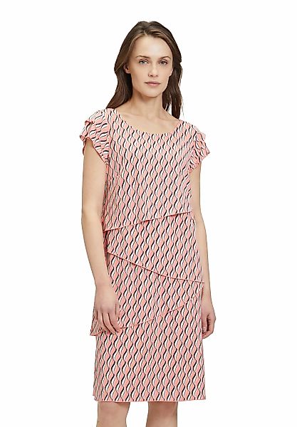 Betty Barclay Jerseykleid "Damen Sommerkleid Jerseykleid mit Stufen" Ohne T günstig online kaufen