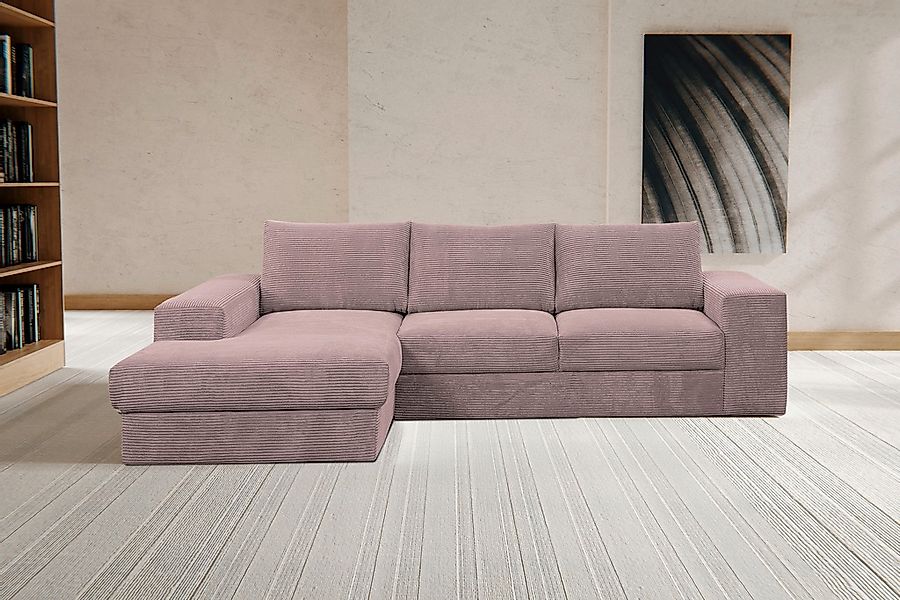WERK2 Ecksofa "Rozzana Design Ecksofa mit hohem Komfort, zeitlos & elegant, günstig online kaufen