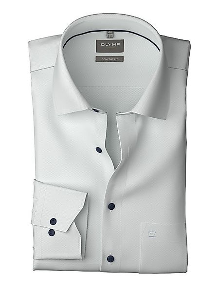 OLYMP Langarmhemd Luxor Businesshemd, comfort fit, Minimalprint, New-Kentkr günstig online kaufen