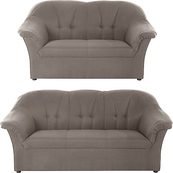 DOMO collection Polstergarnitur Pegnitz, (Set), 3-Sitzer günstig online kaufen
