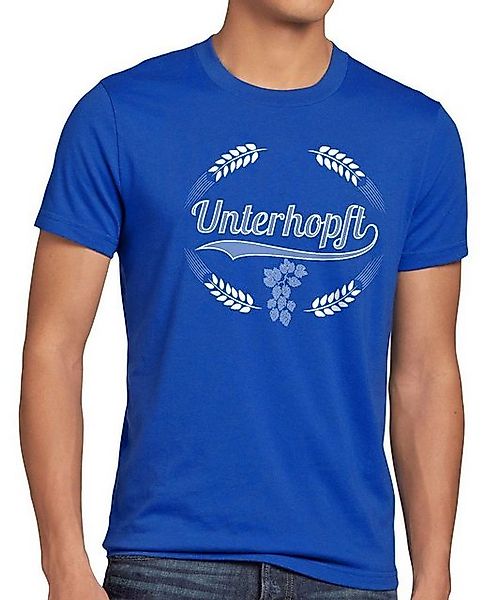 style3 T-Shirt Unterhopft Kult Hopfen bier trinken vatertag männertag oktob günstig online kaufen