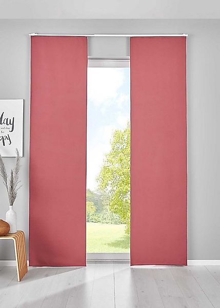 Gardinenbox Schiebegardine (2 St), Paneelwagen, verdunkelnd, Verdunkelung S günstig online kaufen