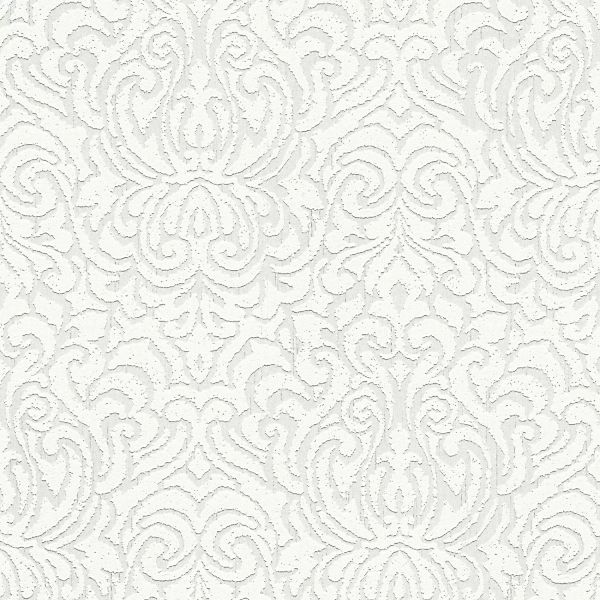 Bricoflor Ornament Tapete Elegant Textil Vliestapete mit Barock Muster in W günstig online kaufen