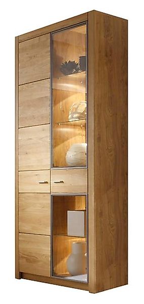 Hochvitrine HARTFORD von Forestdream asteiche massiv geölt günstig online kaufen