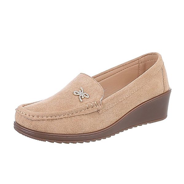 Ital-Design Damen Mokassins Freizeit Slipper (87214400) günstig online kaufen