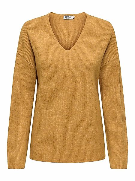 ONLY V-Ausschnitt-Pullover "ONLCAMILLA V-NECK L/S PULLOVER KNT NOOS" günstig online kaufen