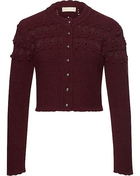 KRÜGER COLLECTION Trachtenjacke Ajour-Strickjacke günstig online kaufen