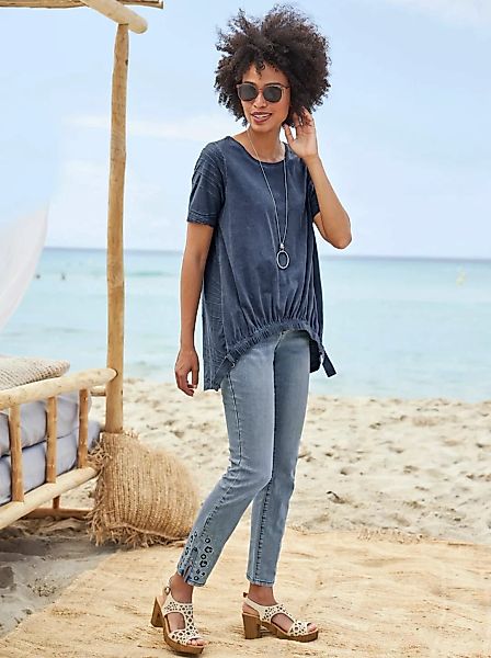 heine Rundhalsshirt "Longshirt", (1 tlg.) günstig online kaufen