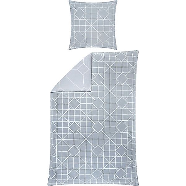 Erwin Müller Bettwäsche Wendebettwäsche, Mako-Satin, Kreise günstig online kaufen