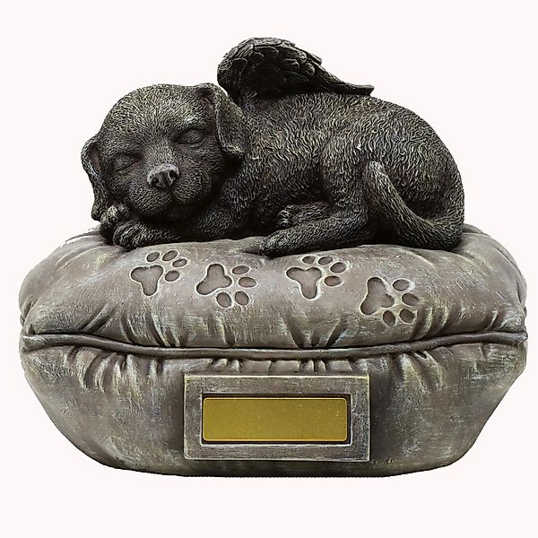 MystiCalls Dekofigur Hundeurne Urne Hund liegt günstig online kaufen