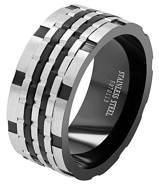 AKZENT Fingerring Jotham Edelstahl Herren, Herren Ring günstig online kaufen