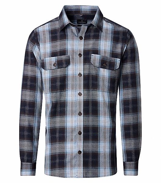 CASAMODA Langarmhemd "CASAMODA Freizeithemd uni" günstig online kaufen