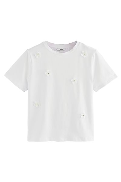 Next T-Shirt T-Shirt mit floralem Zierprint günstig online kaufen