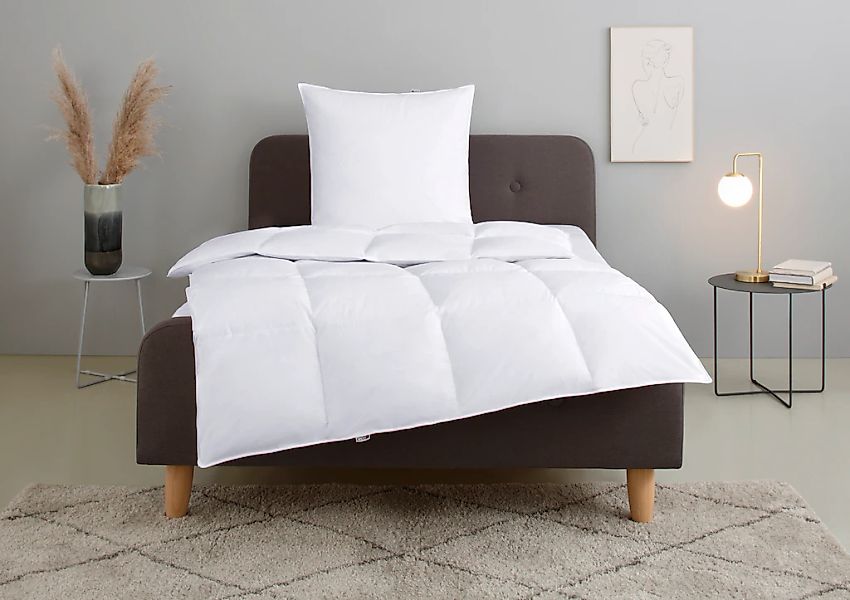 my home Federbettdecke + Kopfkissen "Irah Bettdecke 135x200 cm, 155x220 cm" günstig online kaufen