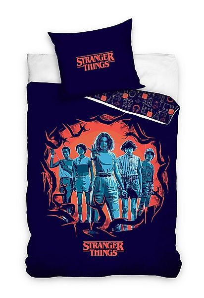 Stranger things Bettwäsche Stranger Things Bettwäsche 140 x 200 cm + 60x70 günstig online kaufen