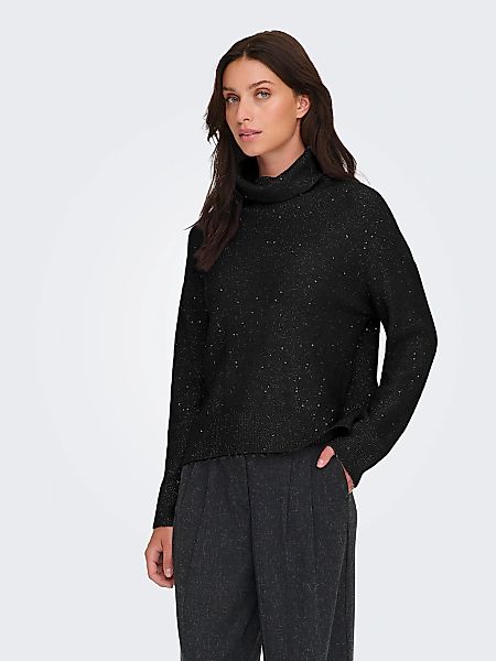 ONLY Rollkragenpullover "ONLARIZONA LS SEQUINS ROLLNECK PULL KNT" günstig online kaufen