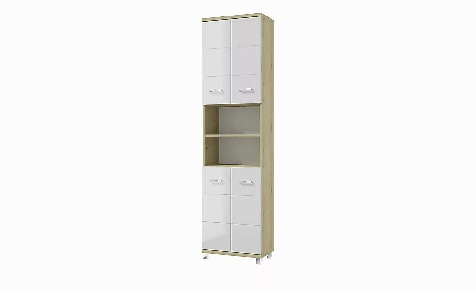 Hochschrank  Nehmitzsee ¦ holzfarben ¦ Maße (cm): B: 51 H: 192,5 T: 32.0 Sc günstig online kaufen