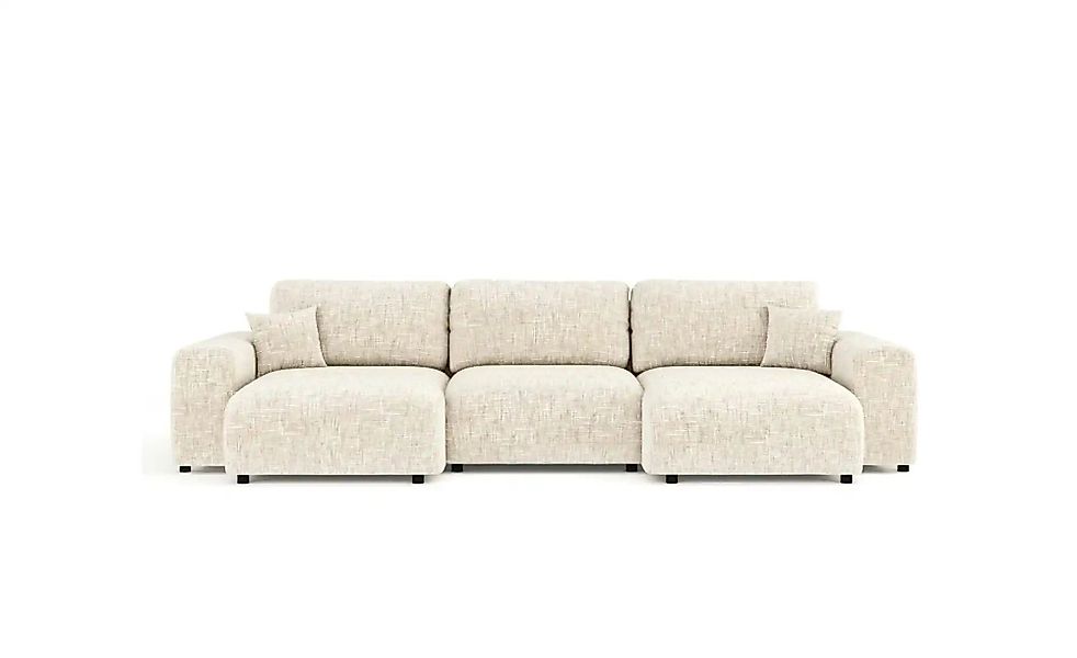 Wohnlandschaft  Zanzibar  ¦ creme ¦ Maße (cm): B: 325 H: 79 Polstermöbel > günstig online kaufen