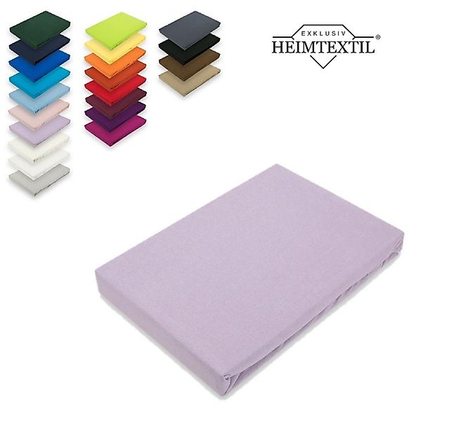 EXKLUSIV HEIMTEXTIL Spannbettlaken Jersey Spannbettlaken PREMIUM, Jersey, G günstig online kaufen