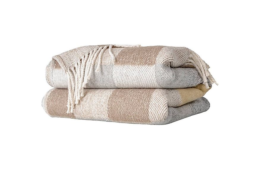 Plaid Boris Tagesdecke hochwertige Kuscheldecke Wohndecke Reisedecke, ANRO, günstig online kaufen
