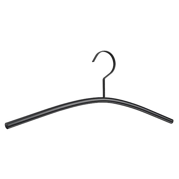 pieperconcept Kleiderbügel Kleiderbügel Piatto Stahl schwarz günstig online kaufen