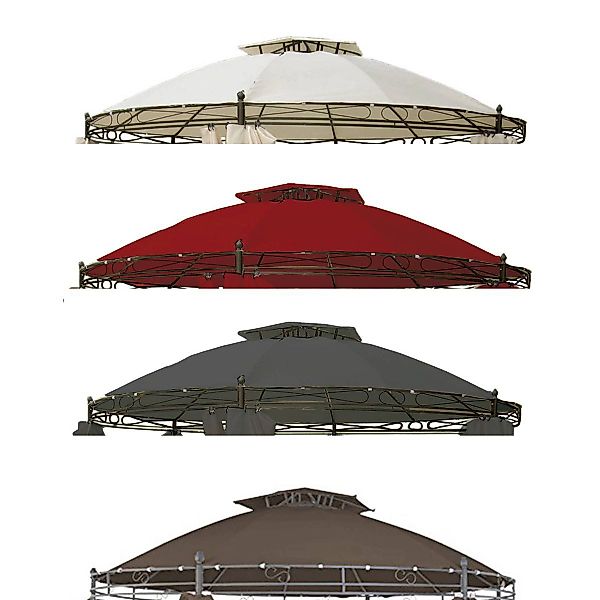 Linder Exclusiv GmbH Pavillon-Ersatzdach Wasserabweisendes Pavillon-Ersatzd günstig online kaufen