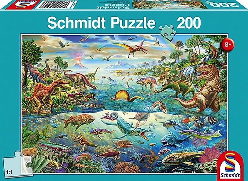 Schmidt Spiele Puzzle 200 Teile Schmidt Spiele Kinder Puzzle Entdecke die D günstig online kaufen