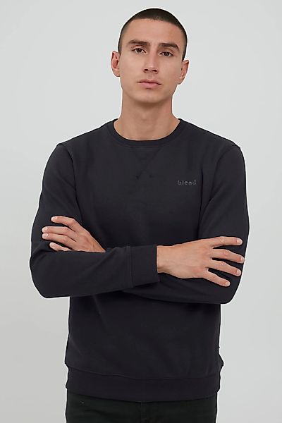 Blend Rundhalspullover "BHDownton", Klassisches Sweatshirt mit Rundhalsauss günstig online kaufen