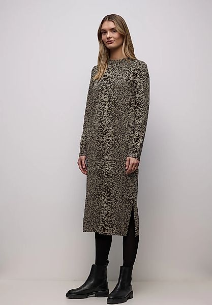 STREET ONE Midikleid Ohne Taschen mit Leo-Muster günstig online kaufen