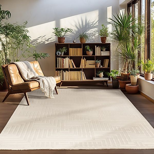Carpettex Designteppich Geometrisch Design, Rechteckig, Höhe: günstig online kaufen