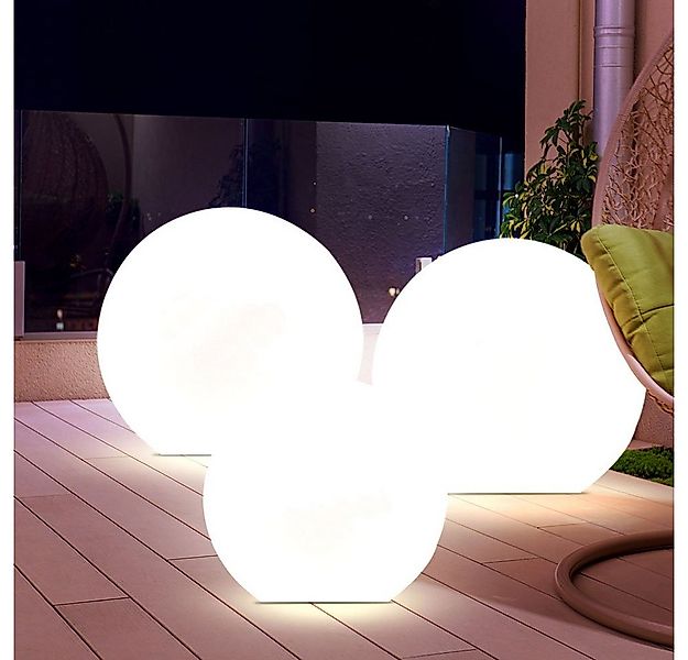 etc-shop LED Gartenleuchte, LED-Leuchtmittel fest verbaut, 3er Set LED Sola günstig online kaufen