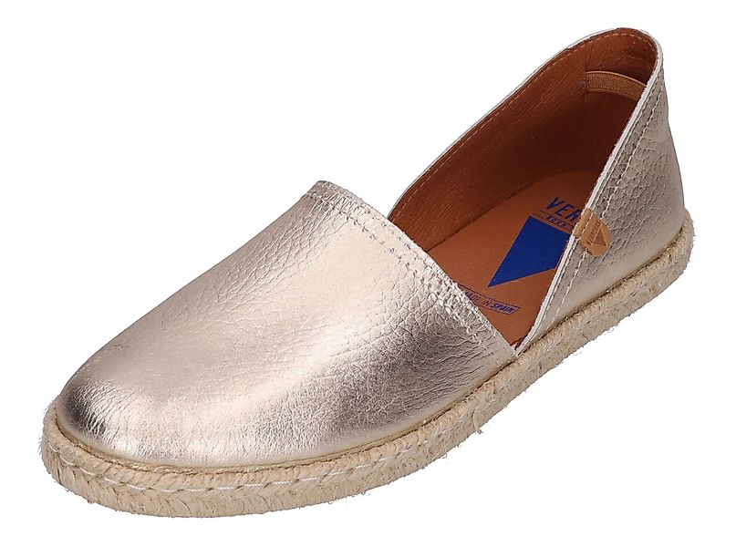 VERBENAS CARMEN Espadrille Nucleo Metal Oro günstig online kaufen