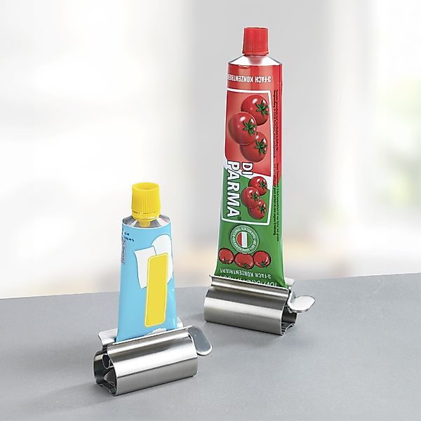 Maximex Tubenquetscher »Tubenpresse EDELSTAHL«, (Set, 3 St.), mit Stehfunkt günstig online kaufen