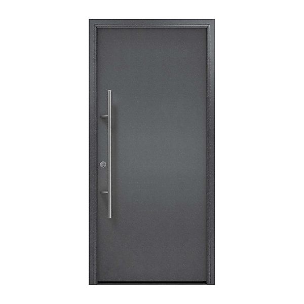 EcoStar Haustür Isopro Secur IPS 010 Anthrazitmetallic 110 cm x 210 cm DIN günstig online kaufen