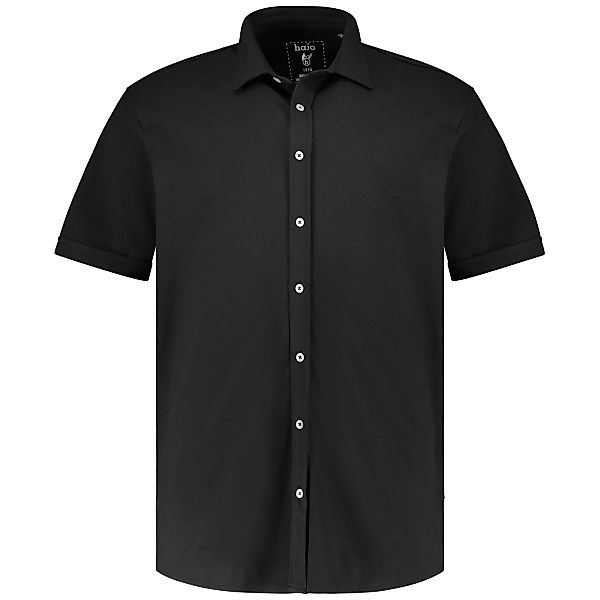 Hajo Freizeithemd mit Elasthan Farbe schwarz Größe: 5XL günstig online kaufen