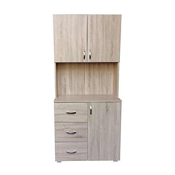 HTI-Living Hochschrank Küchenschrank Sonoma Blanca (Stück, 1-St., 1x Schran günstig online kaufen