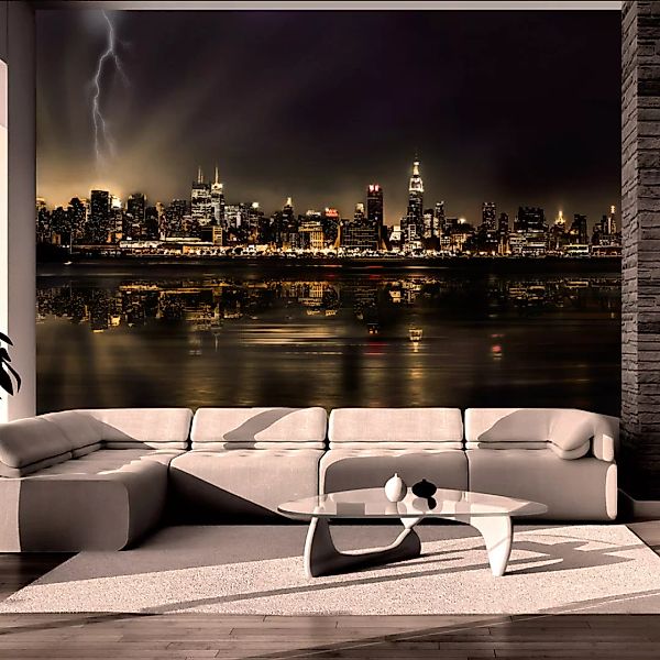 Fototapete - Storm In New York City günstig online kaufen