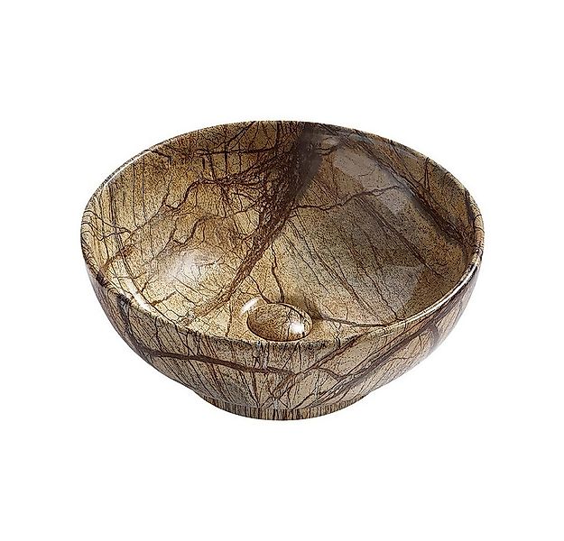 Aloni Waschbecken 313-MB015 (einzel, 1-St), Aloni Crocodile Aufsatzwaschbec günstig online kaufen